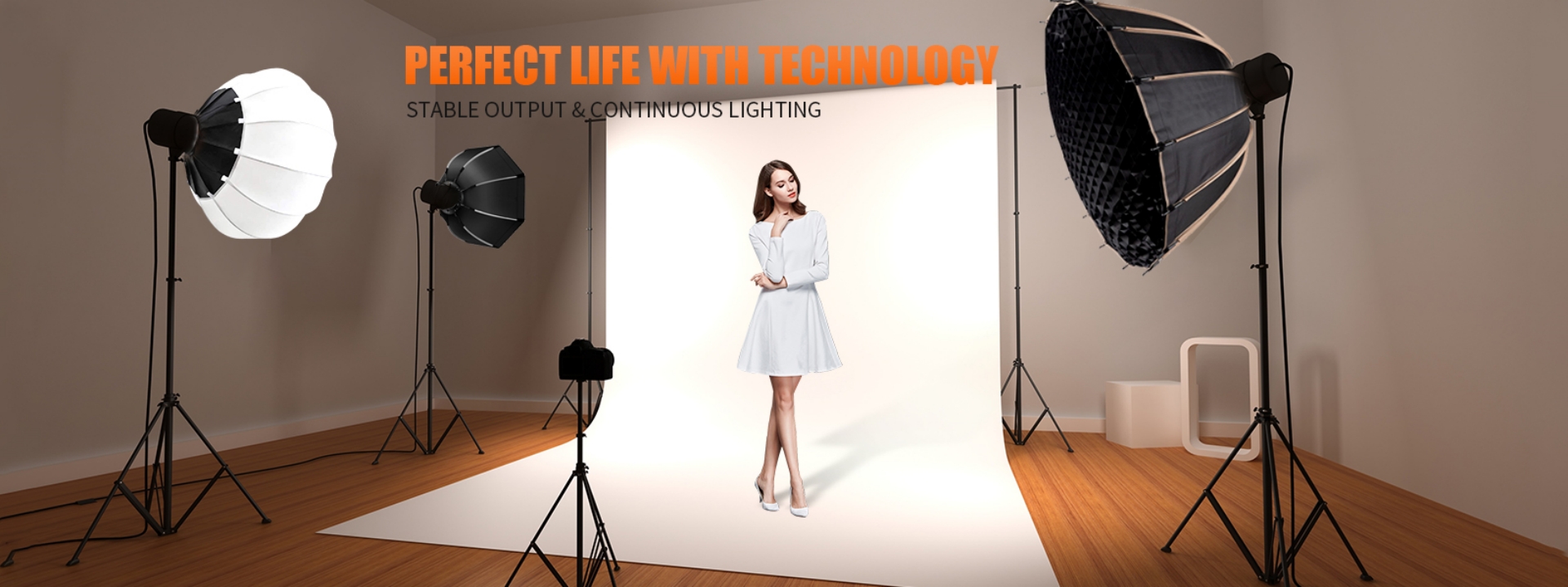 Optake Photographic Softbox Lighting